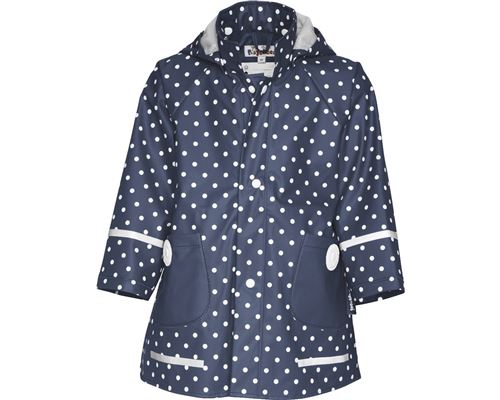 Playshoes imperméable à pois marine junior