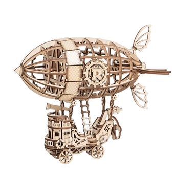 Maquette en bois dirigeable