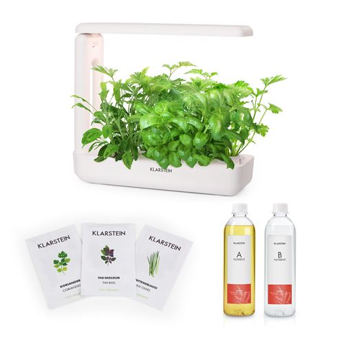 Klarstein GrowIt Cuisine Kit de démarrage Culture Indoor pour 12 plantes - kit de semences Asia Seeds
