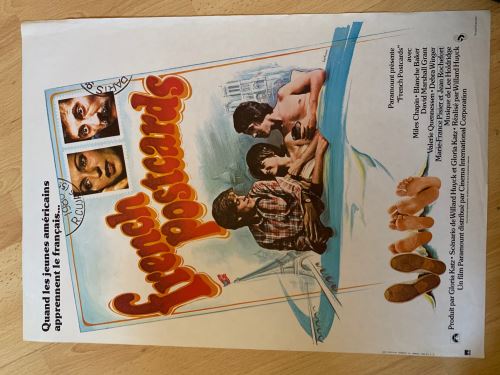 French Postcards - 1979 - Miles Chapin - AFFICHE
