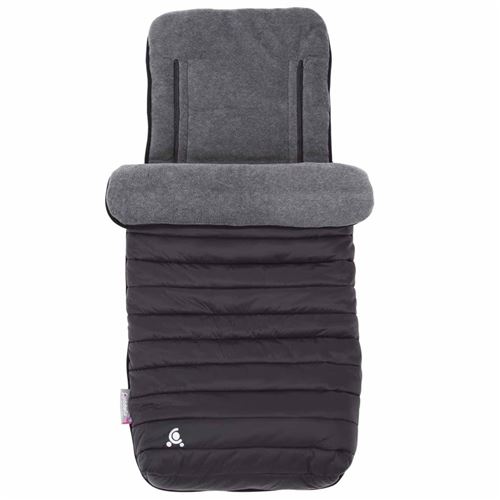 CuddleCo Couvre-jambe et doublure 2-en-1 Comfi-Snug Noir