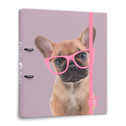 Dossier 2 Anneaux Decoupe Premium Studio Pets Dogs