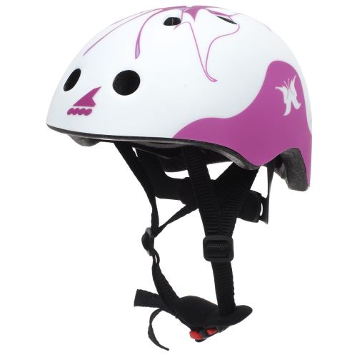 Casque roller skate trotinette Rollerblade Twist jr blc casque Rose taille : M réf : 15103