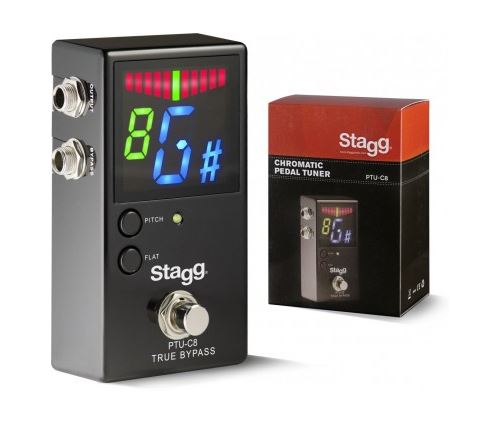 Stagg PTU-C8 - Chromatisch stempedaal voor gitaar en basgitaar