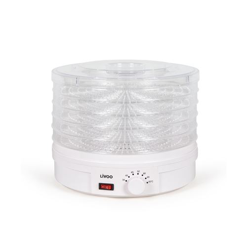 Déshydrateur fruits et légumes 5 plateaux 245w Domoclip dom202