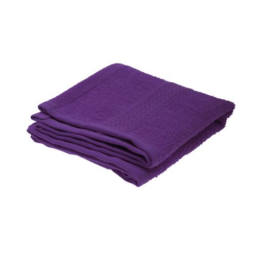Serviette invité unie Jassz (30 x 50 cm) (Aubergine) - UTBC550