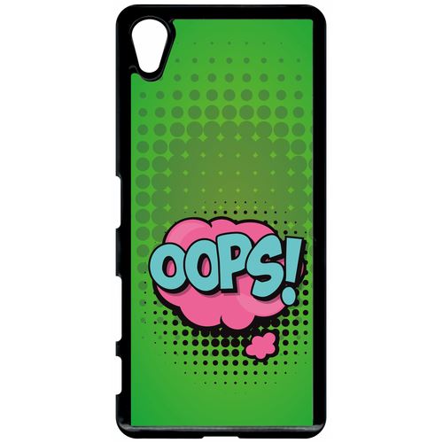 Coque Sony Xperia X Oops Fond Vert