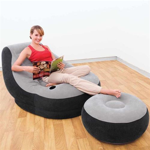 Intex Canapé d'angle gonflable portable pour salon : : Maison