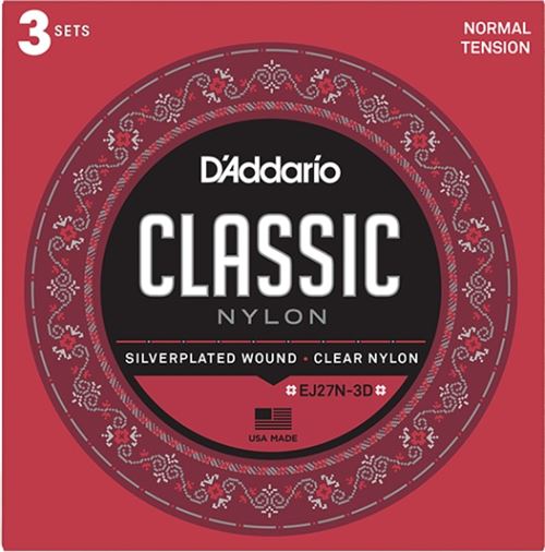 Daddario D'addario And Co Ej27n-3D Cordes Guitares Classiques