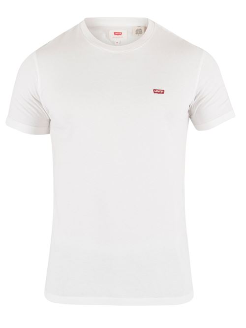 T-shirt original col v blanc homme - Levi's