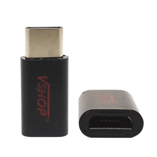 VSHOP ® Type C Adaptateur, USB - C vers Micro B Connecteur USB 2.0 Adapter pour LG G5, Nexus 5X, Nexus 6P, OnePlus 2 avec 56k Resistor, Meet USB Type-C Standard