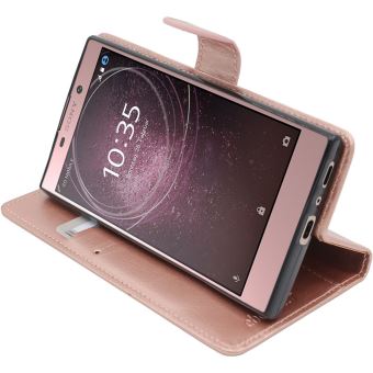 EbestStar Cover Per Sony Xperia L2/L2 Dual: Custodia In TPU Carbon Design Blu Scuro + Vetro Temperato