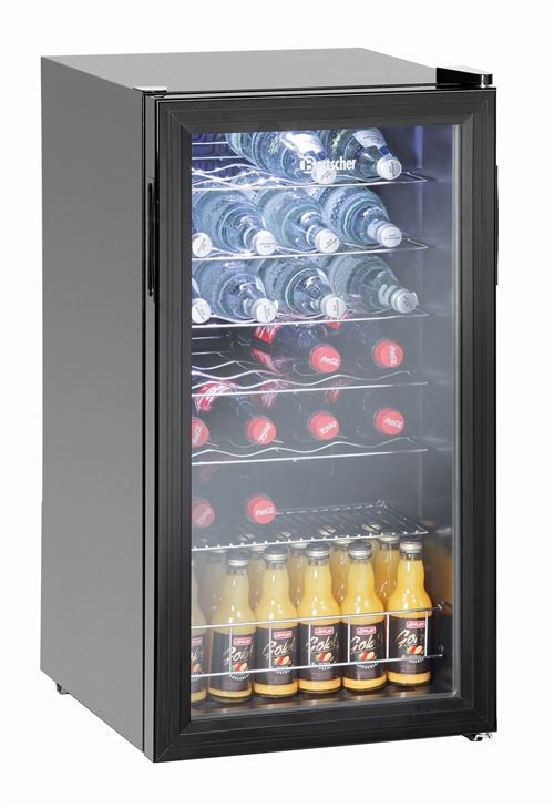 Armoire &agrave; Boissons Noire 88 L 28 Bouteilles Bartscher 700182G