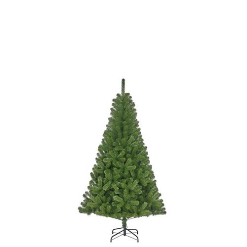 Sapin de Noël Charlton - PVC - H 120 x Ø 76 cm - 220 branches - Vert