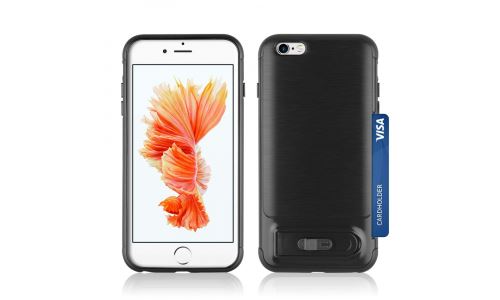 Coque Angibabe iPhone 6s renforcée coloris noir