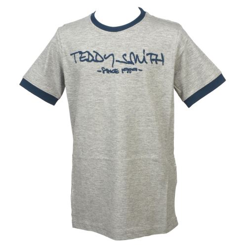Tee shirt manches courtes Teddy smith Ticlass3 gris ch mc teejr Gris taille : 14ans réf : 20402