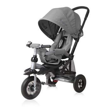 Tricycle Evolutif Pour Bebe Enfant Jet Air Roues Gonflables Gris Tricycles Achat Prix Fnac