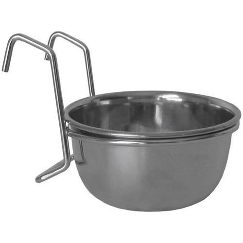 Comparer les prix de TYROL Bol / ecuelle en inox - 170 ml - Pour rongeur