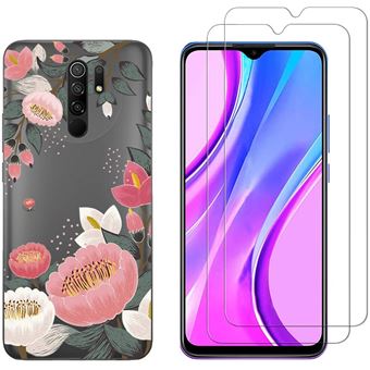 Pack 2 Films Verre Trempé + Coque Pour Xiaomi MI 9 SE - Marque Novago - Neuf