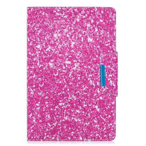 Etui en PU impression de motifs fermoir large éléments scintillants avec support pour votre Galaxy Tab A 10.1 (2019) SM-T510/SM-T515