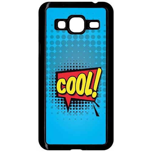Coque Samsung Galaxy J3 Cool Fond Bleu