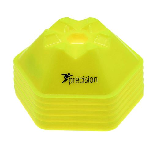 Precision pions Pro HX Saucer20 cm jaune 50 pièces