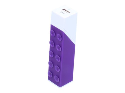 We Connect WE WEBATT2600VI Batterie de secours 2600 mAh pour Tous appareil Violet