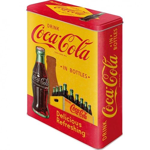 Grande boite Coca Cola