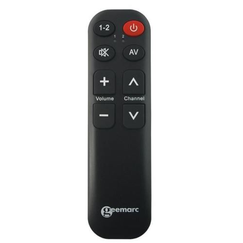 Geemarc TV-5 Universel Télécommande noir
