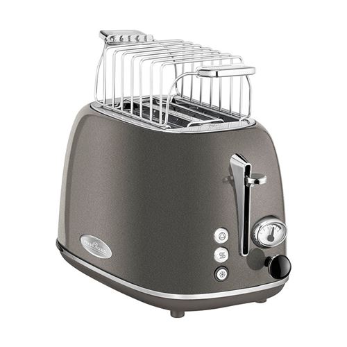 Non Communiqué Gris Grille Pain 2 Fentes Vintage Proficook Pc-Ta 1193 Anthracite