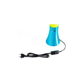 Balvi - Lampe à poser en aluminium et verre Magma bleu