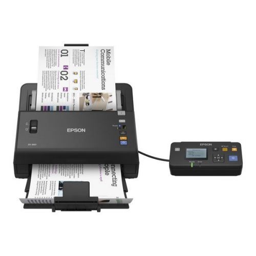 Scanner Double Face Epson DS-860N 300 dpi USB LAN Noir