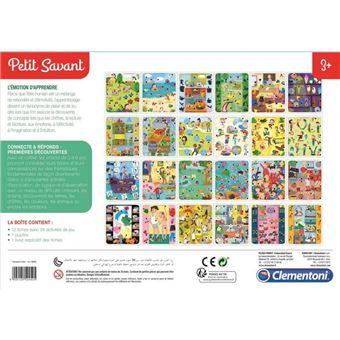 Jeu éducatif Clementoni Connecte et Réponds Premières découvertes