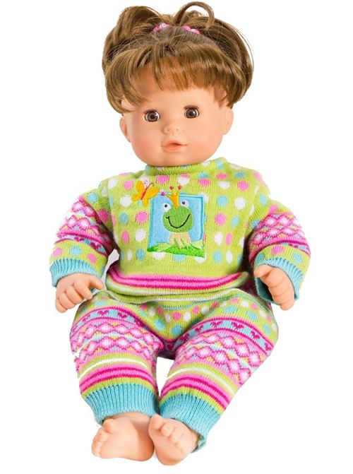 Heless boîte à vêtements poupée costume grenouille pour poupée de 35-45 cm