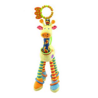 3 Sur Hochet Doudous En Peluche Poussette Lit Activite Jouet D Eveil Jouet De Premier Pas Pour Bebe Fille Garcon Souple Musique Bibi Avec Anneau Dentition Girafe Arches Achat Prix Fnac