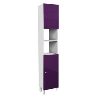 Corail Colonne De Salle De Bain L 30 Cm Aubergine Haute