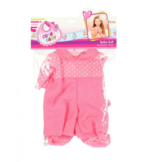 coffret poupée bébé tailleur 20-30 cm rose