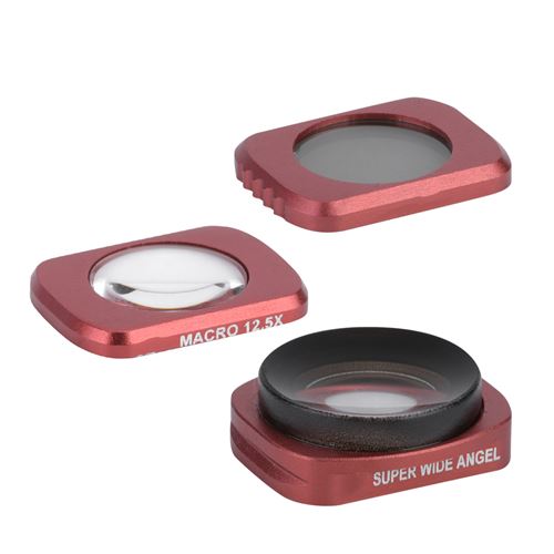 Filtres d'Objectif CPL CR Grand Angle 12.5X Macro pour DJI Osmo Pocket 3Pcs