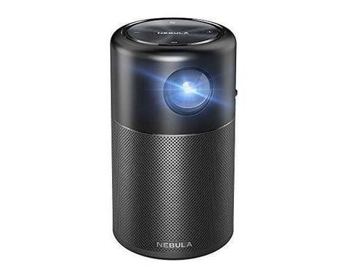 NEBULA Capsule par Anker Le Pico Projecteur Wi-FI Intelligent - Cinéma Portable 100 ANSI lumens DLP Enceinte
