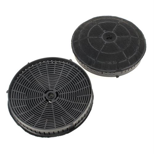 Filtre charbon rond par 2 172x40mm pour Hotte De Dietrich, Hotte Rosieres, Hotte Airlux, Hotte Far, Hotte Laco, Hotte Markling, Hotte Francia, Hotte S