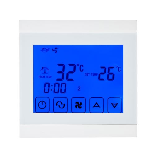 110-130V Climatiseur 2 tubes Thermostat avec écran LCD de bonne qualité d'ambiance programmable à écran tactile Régulateur de temp
