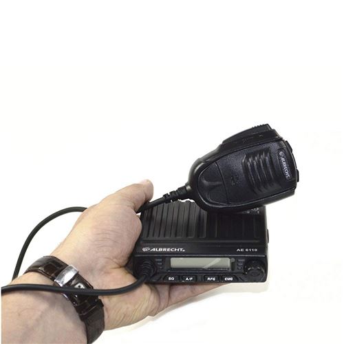Albrecht Ae-6110 Ultra Compact AM/FM Mini Mobile Radio CB