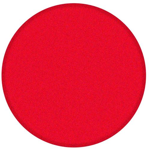 Racoon tampon de polissage dur 150 x 20 mm microfibre rouge