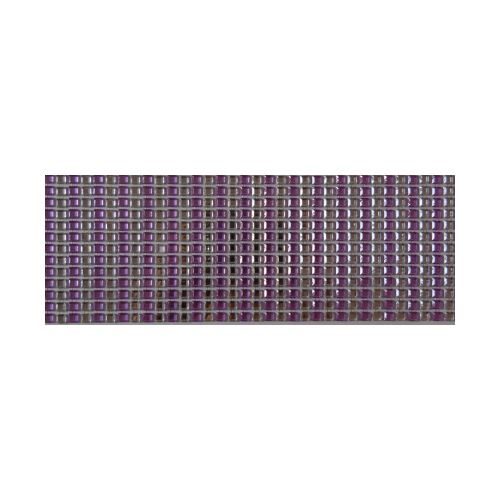 504 Stickers carré scrapbooking autocollant violet strass - guizmax