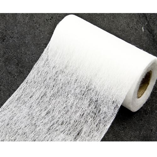 Lot de 10 Rouleaux en tissus non tissé coloris blanc - 10 cm x 10 m