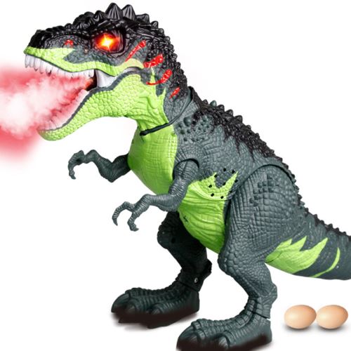 Éclairage Sound Simulation Dinosaur Toys Tyrannosaurus-Spray vert taille unique