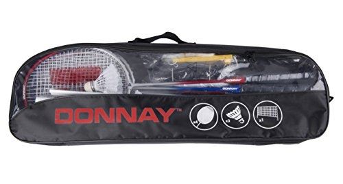Donnay - 41400 - kit de badminton avec filet - 9 pièces