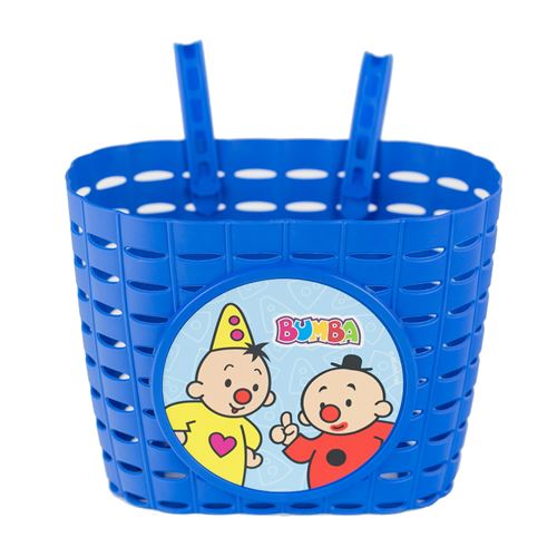 Studio 100 panier de vélo pour enfants Bumba junior 20 cm bleu