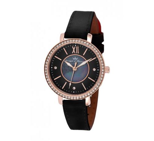 Yonger et Bresson Montres Noir Femme - DCR 049S/AA