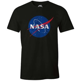 T shirt NASA NASA Logo M Noir Autres vetements goodies Achat prix fnac